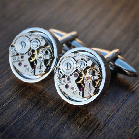 breitling cufflinks|letter cufflinks.